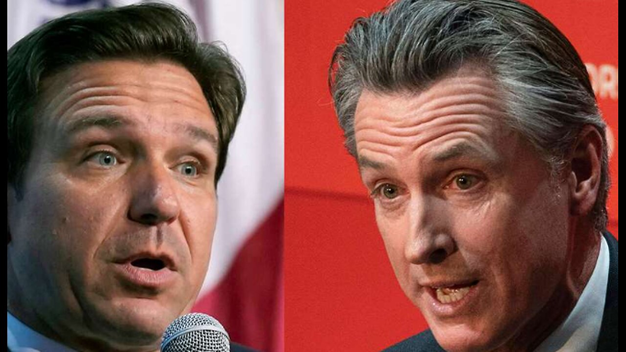 DeSantis Criticizes California’s Policies After Newsom Meme Targets Miami Crime Statistics