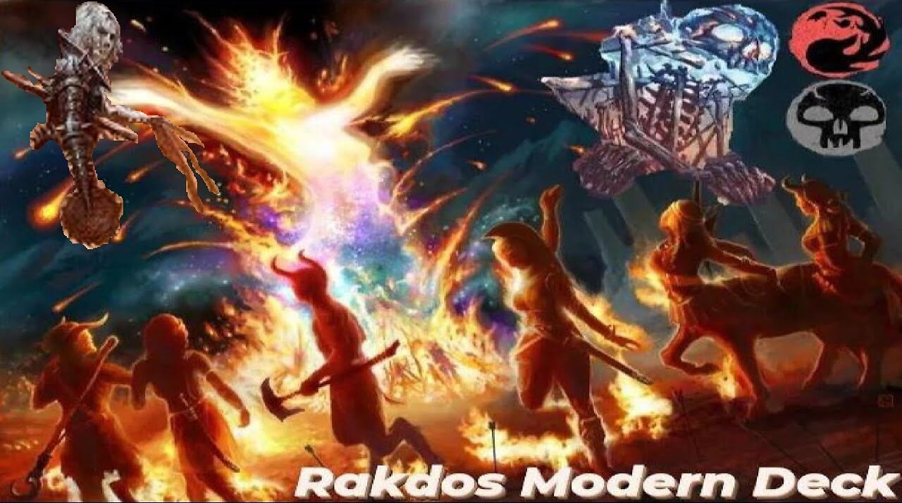 Magic The Gathering | Rakdos Modern Aggro Deck Profile (3rd Update)