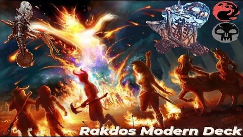 Magic The Gathering | Rakdos Modern Aggro Deck Profile (3rd Update)