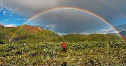 Rainbows How Close? Chocolate Chip Cookie Moon -TUC