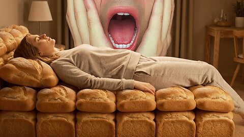 Would YOU Sleep In A Bed Made Of Bread?