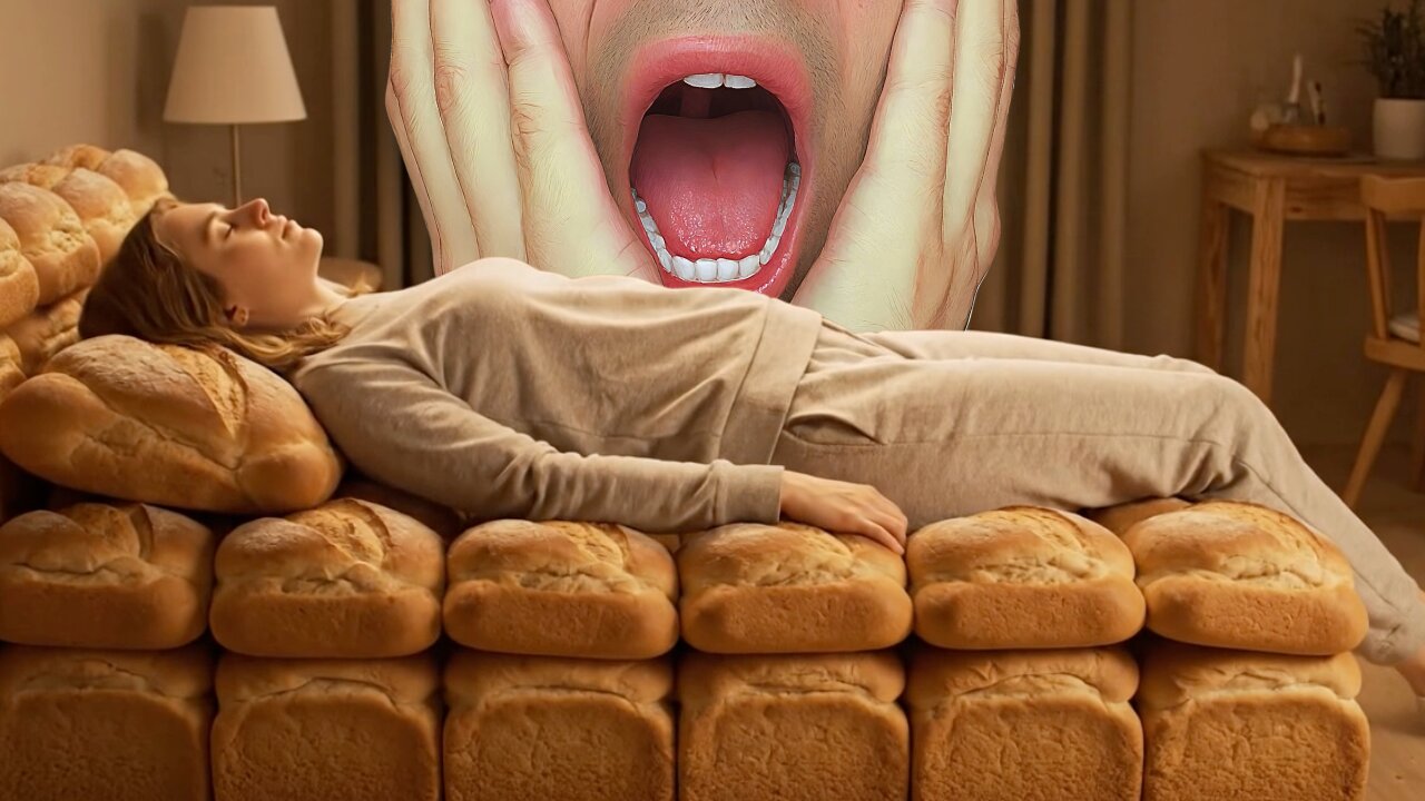 Would YOU Sleep In A Bed Made Of Bread?
