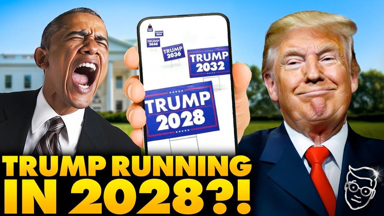 PANIC: Trump CONFIRMS He's Running For President AGAIN, Libs FREAK Out | 'Third Term CONSTITUTIONAL'