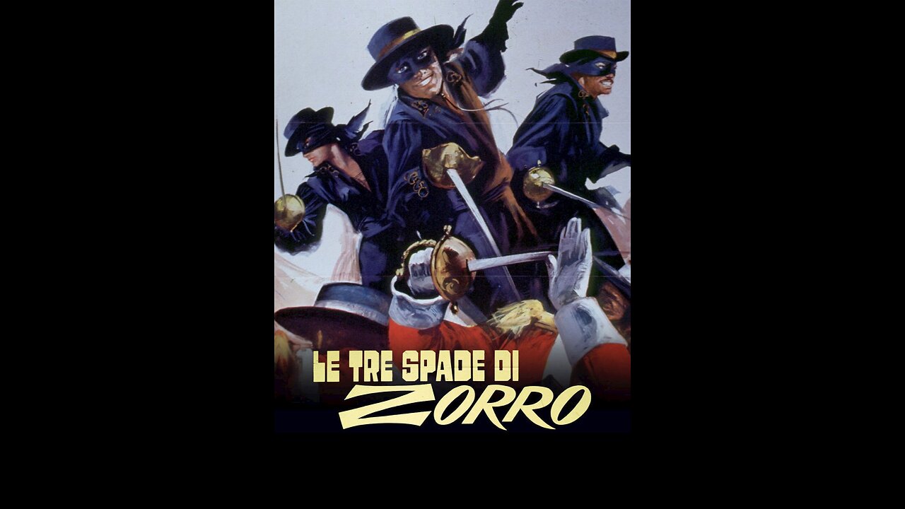 FILM---LE TRE SPADE DI ZORRO