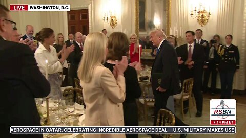 President Trump Participates in a Kennedy Center Board Dinner