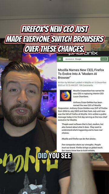 NO ONE IS USING FIREFOX AFTER THIS!