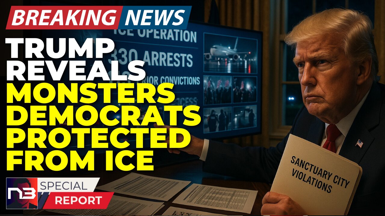 🚨BREAKING: White House Reveals The Monsters Democrats Protected - Their Crimes Will Make You Sick