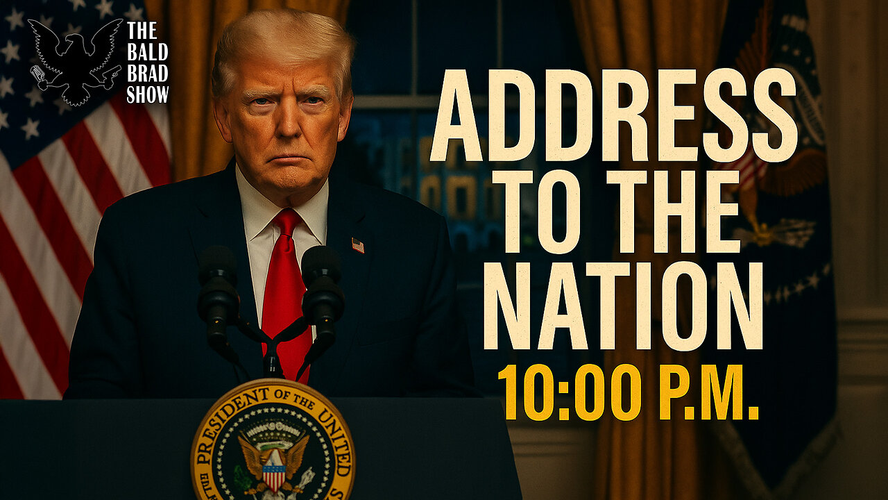 BREAKING: Trump Orders STRIKES on Iran — Emergency Address at 10PM!