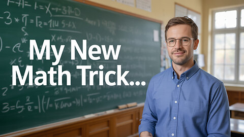 The SECRET Math: My Mind-Blowing New Trick #MyNewMathsTricks