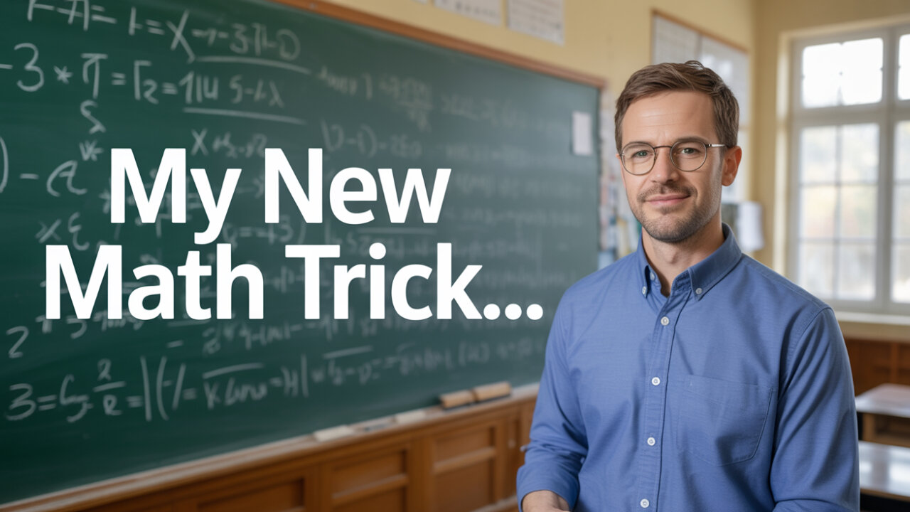 The SECRET Math: My Mind-Blowing New Trick #MyNewMathsTricks