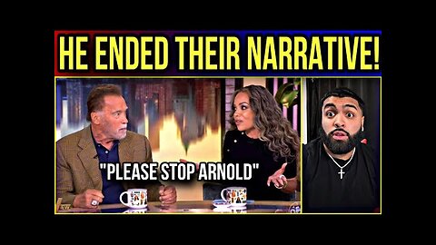The View Goes SILENT When Arnold Schwarzenegger Goes OFF SCRIPT and DESTROYS their ICE Narrative