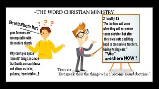 2 Timothy 4:3 and Titus 2:1 work hand in hand.