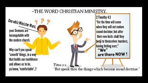 2 Timothy 4:3 and Titus 2:1 work hand in hand.