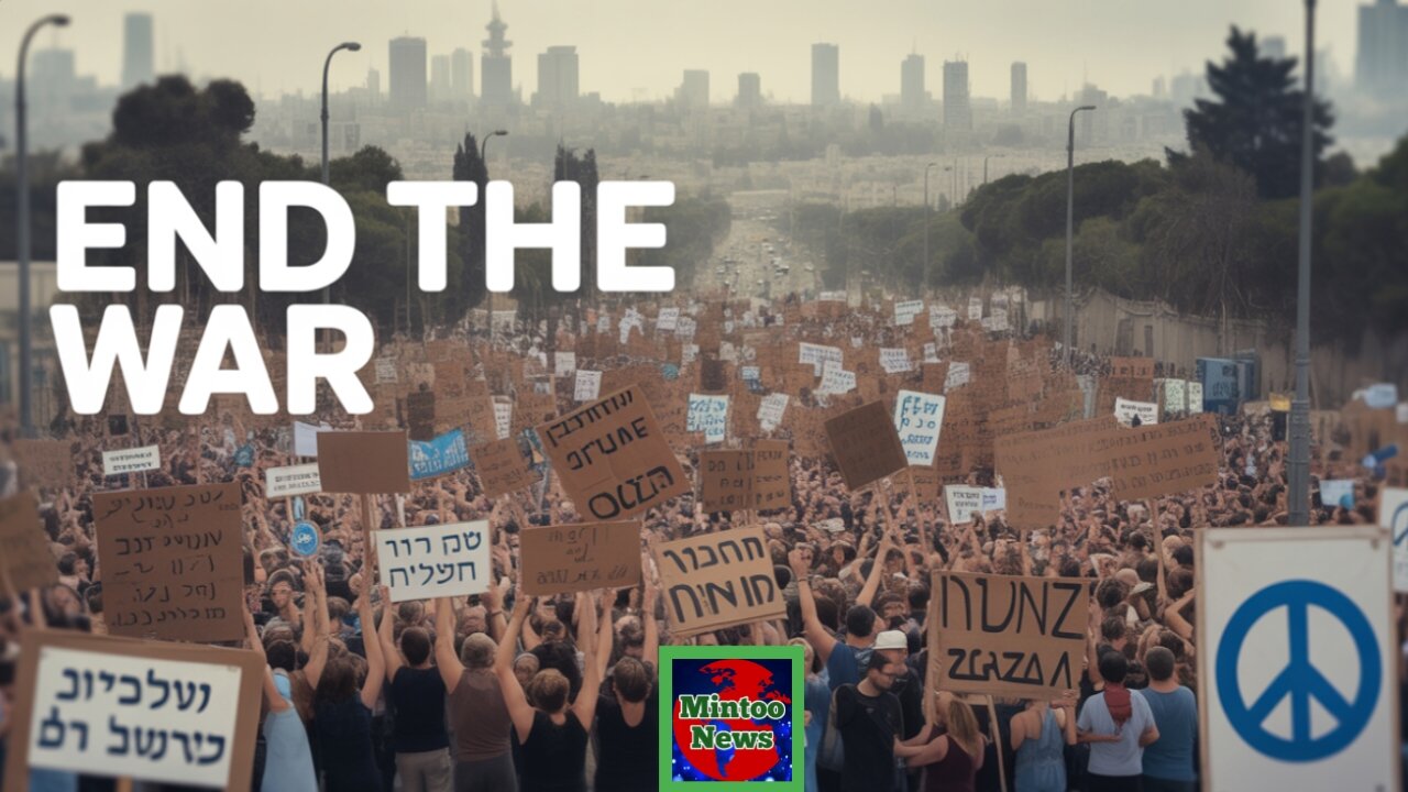 Protesters in Israel demand end to war in Gaza