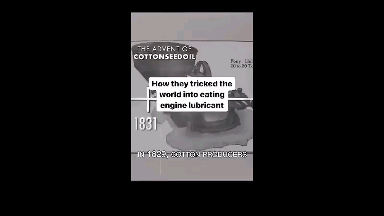 How They Tricked The World Into Eating Engine Lubricant