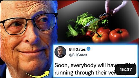 "Bill Gates Influences Gov't to Add mRNA to Daily Food for Compulsory Public Vaccination"