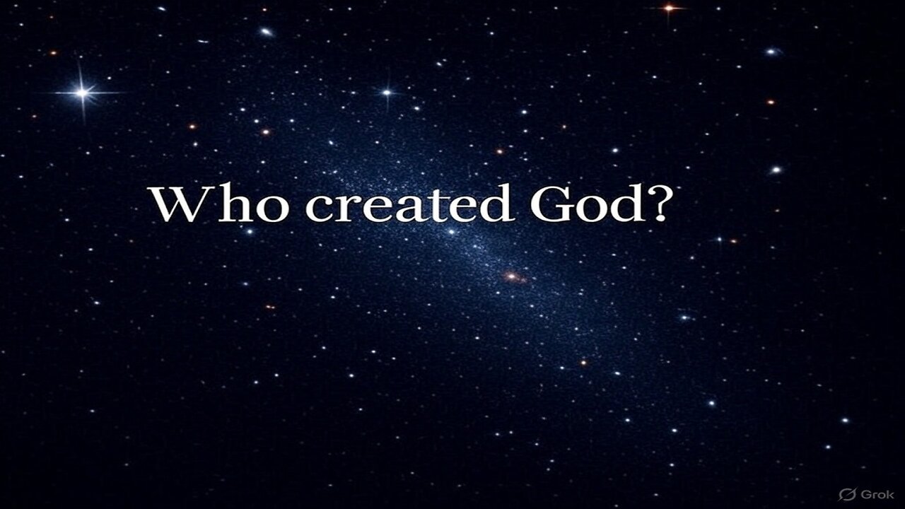 Who created God?