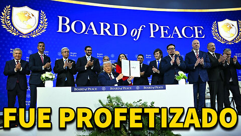 Momento BÍBLICO! Nueva Junta de la "PAZ" Iniciada por Trump