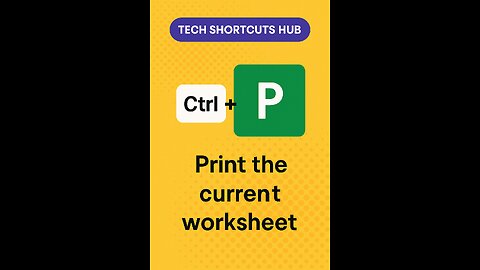 🚀 5 Excel Shortcuts That Will Save You Hours! ⏱️