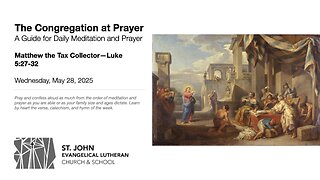 Matthew the Tax Collector—Luke 5:27-32