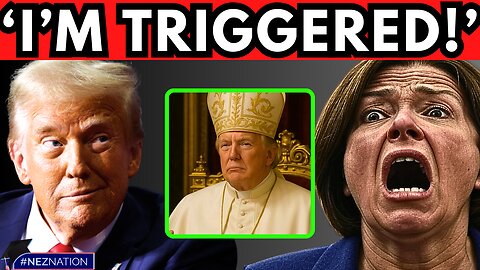 🚨Reporter IMMEDIATELY REGRETS Asking Trump About the VIRAL Pope Meme!