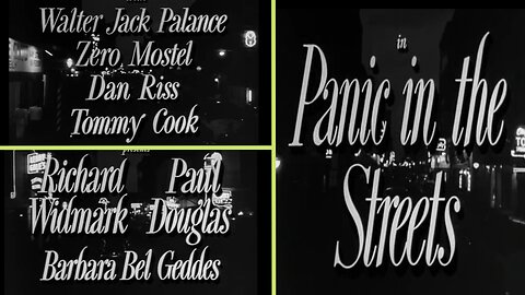 Richard Widmark vs the Plague Panic in the Streets ~ Elia Kazan’s Forgotten Masterpiece