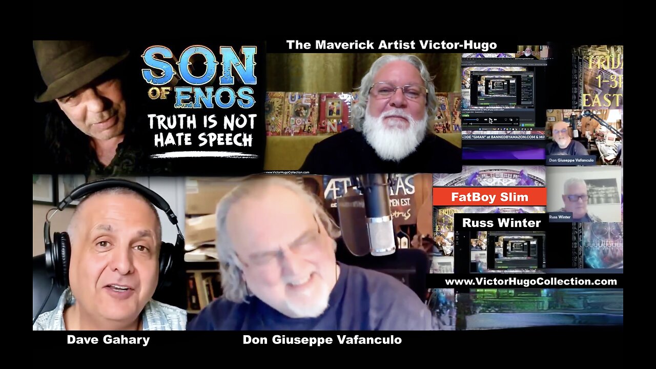 Dave Gahary VictorHugo Talk SonOfEnos Arrest FTJ Media Russ Winter Don Giuseppe Vafanculo Jim Fetzer