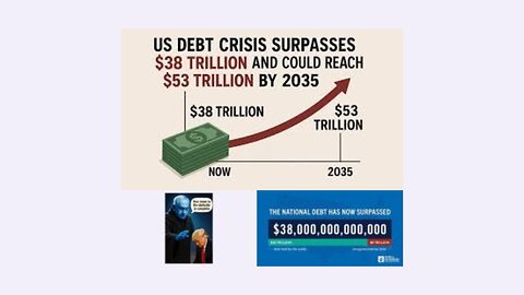 America is Now $38 Trillion in Debt!