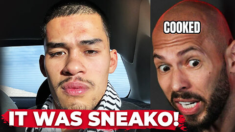 Andrew Tate Throws Sneako Under The Bus Again