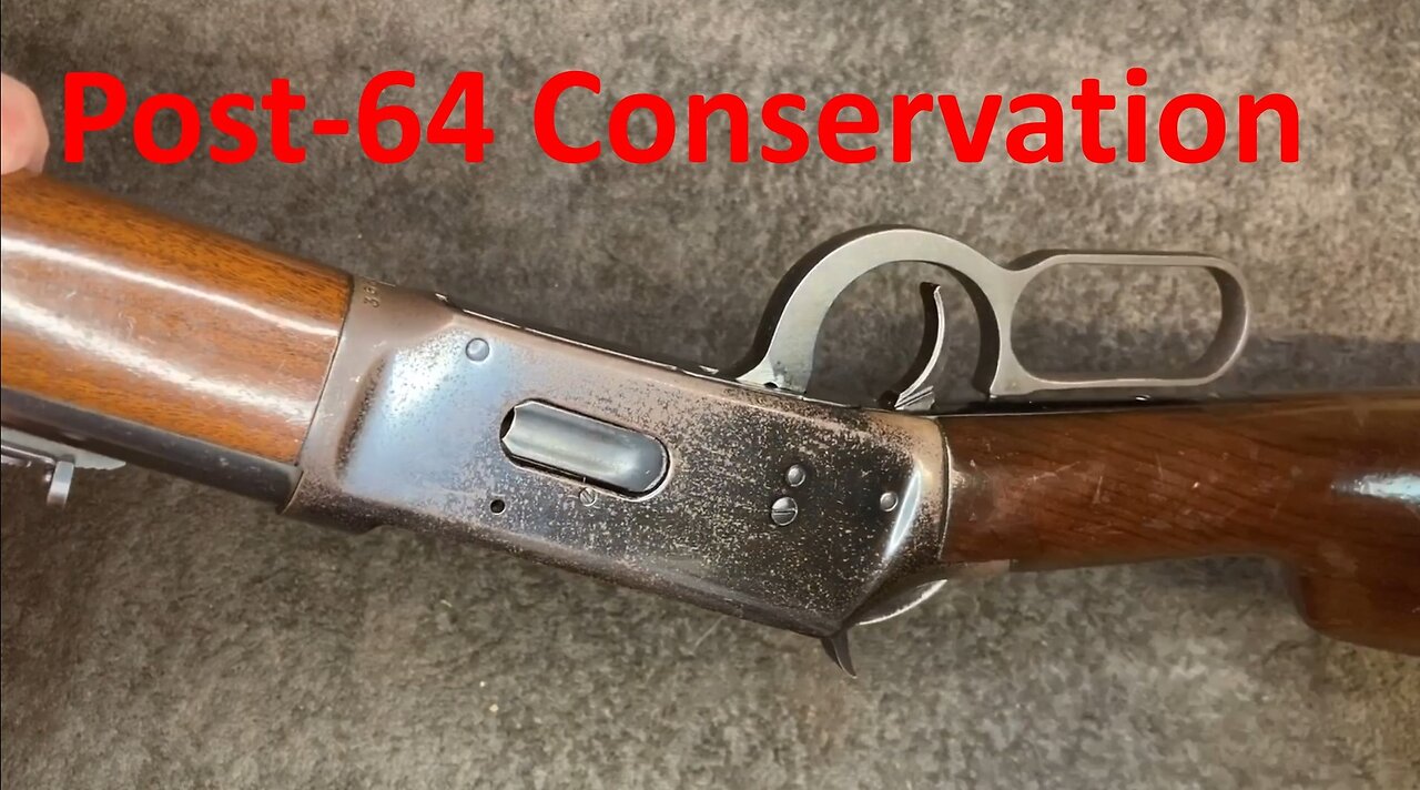 Post-64 Winchester Model 94 - Conservation & Rust Blue