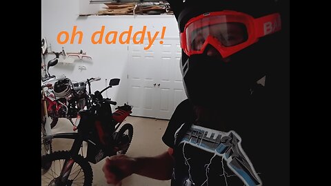 I bought the fastest electric dirtbike with pedals on amazon