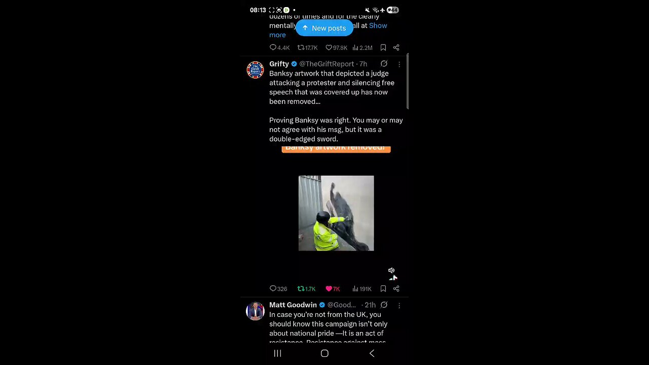 Banksy artwork washed