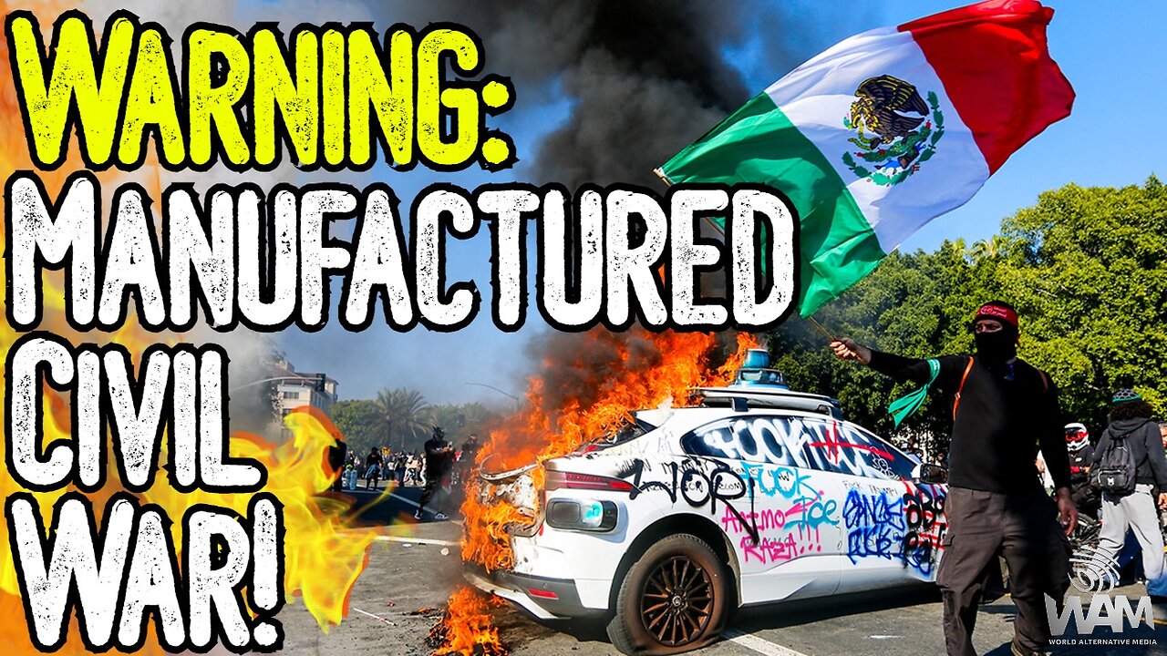 WARNING: MANUFACTURED CIVIL WAR! - LA Riots Open The Door To Emergency Orders! - Marines Deployed!