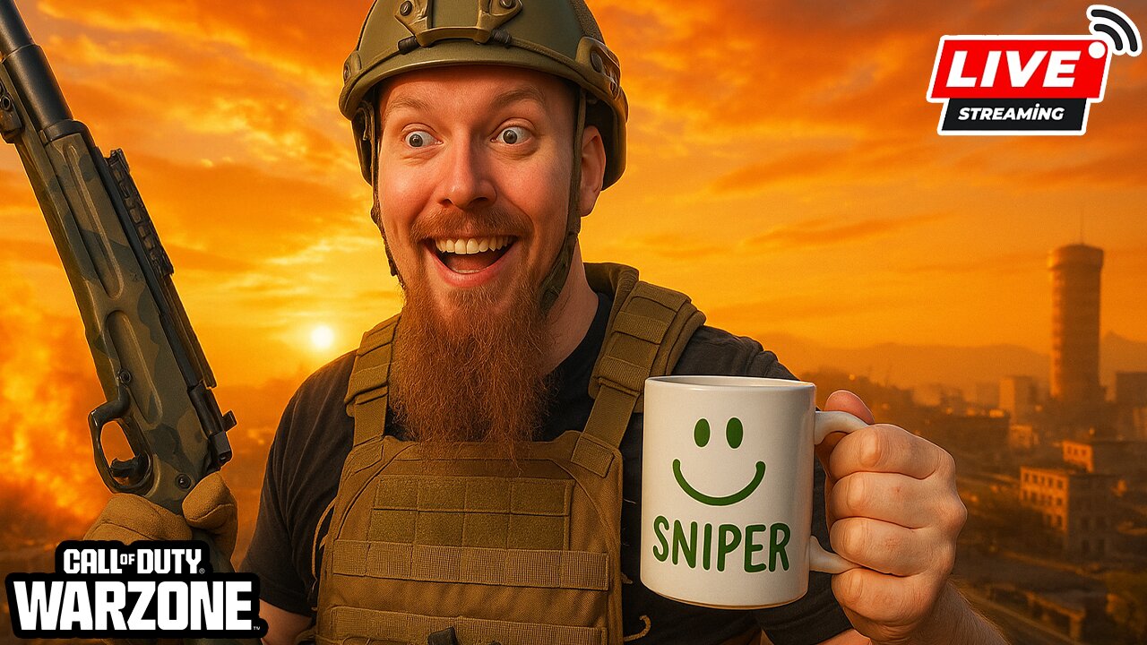 đź”´Warzone Sniping: Good Morning Verdansk! It's Time for Coffee and Chaos