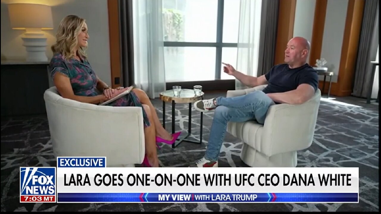 LARA GOES ONE ON ONE WITH UFC CEO DANA WHITE