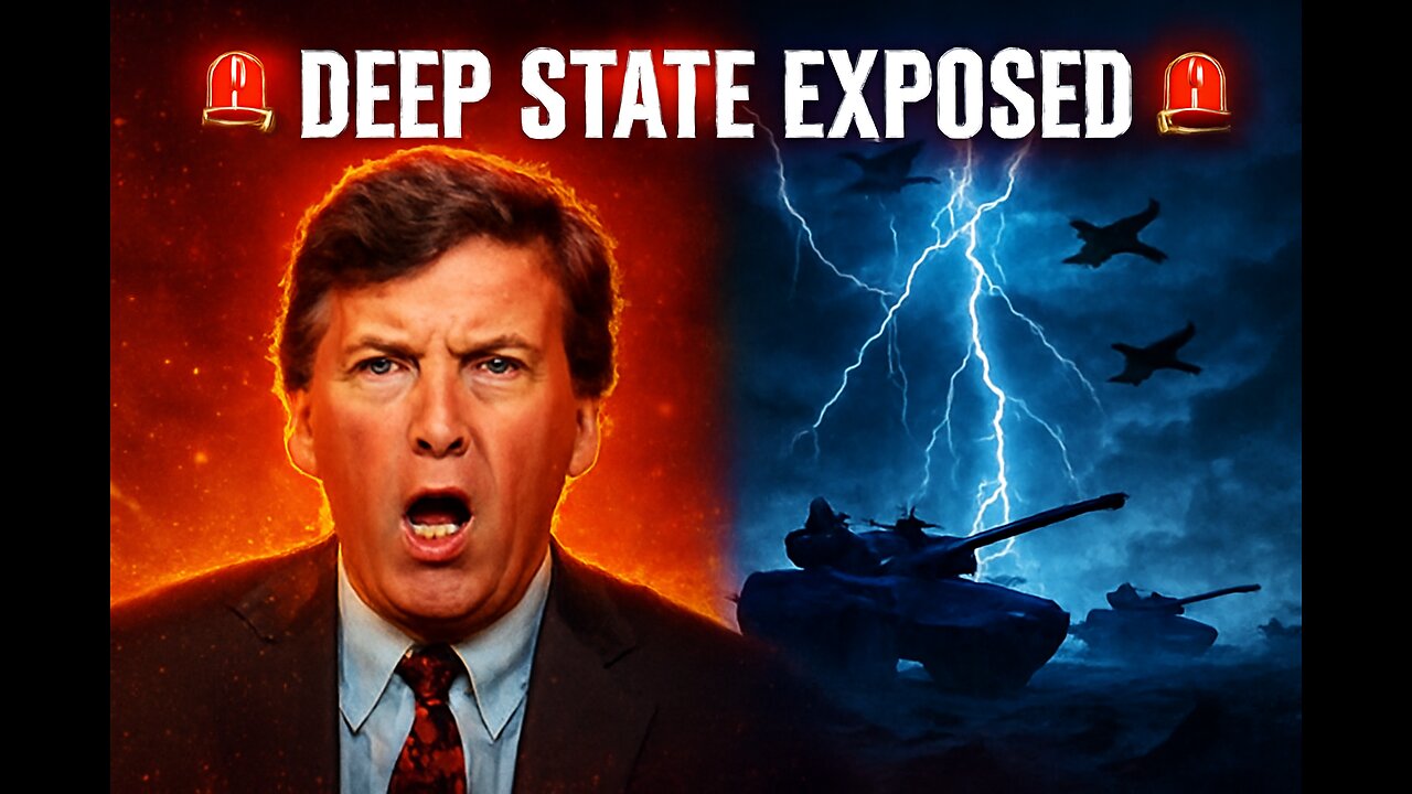 Tucker Carlson 🚨 Deep State Exposed—Trump’s Peace Plan Under Attack!