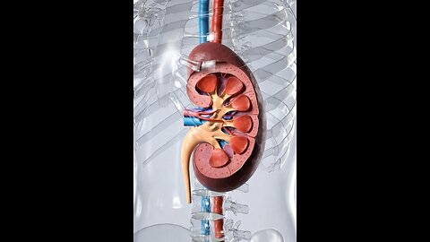 Kidney 3D Animation #3dmedico #medical #health #short #reel