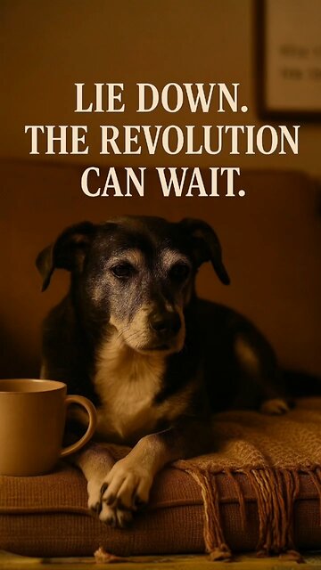 Lie Down, The Revolution Can Wait