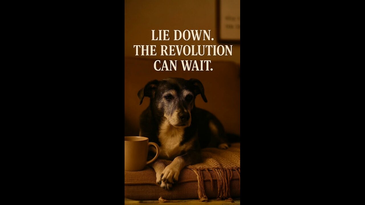 Lie Down, The Revolution Can Wait