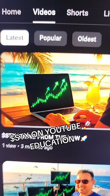$STX ON YOUTUBE 🚀