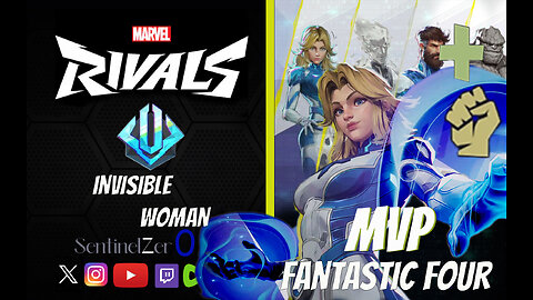 [PLATINUM] -S2- Invisible Woman Team UP MVP [2 medals]