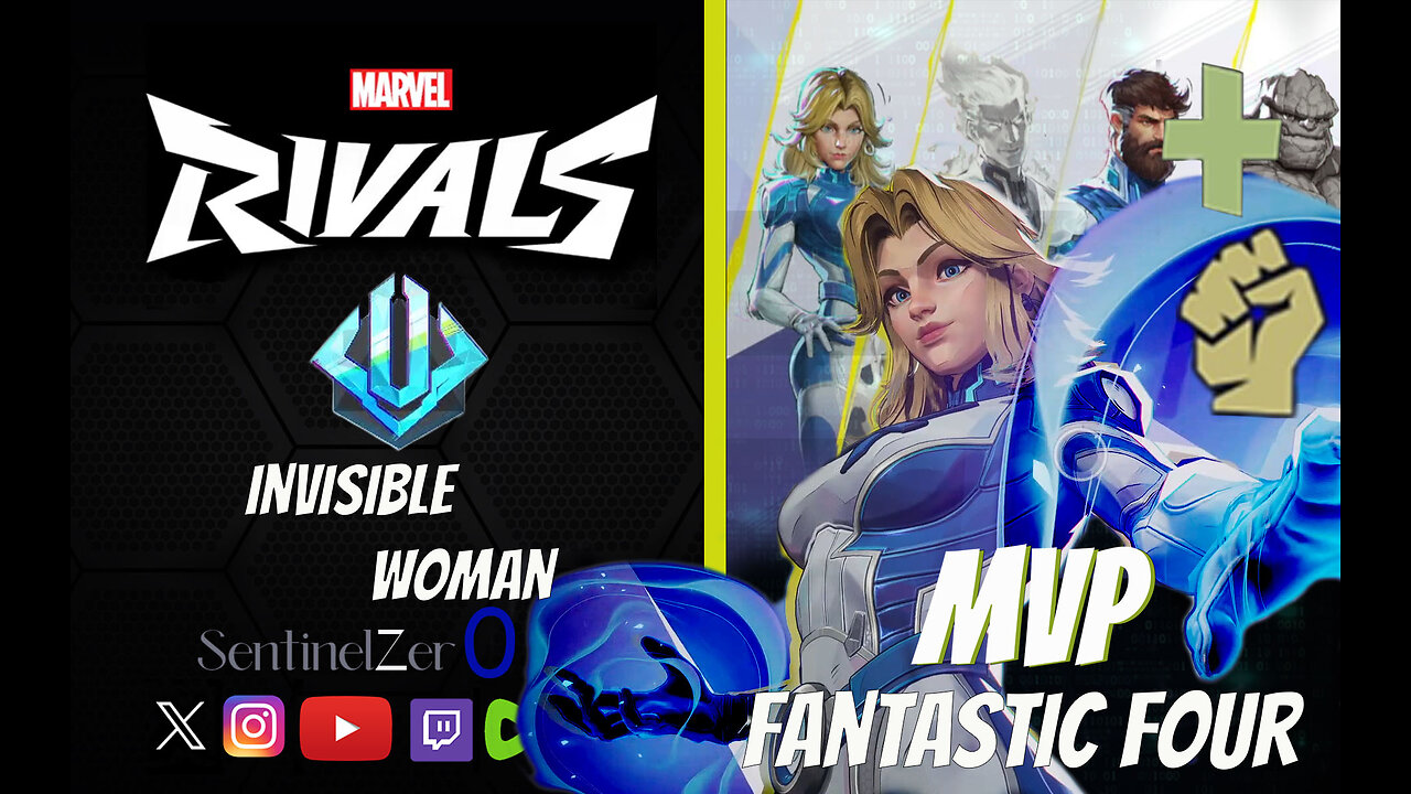[PLATINUM] -S2- Invisible Woman Team UP MVP [2 medals]