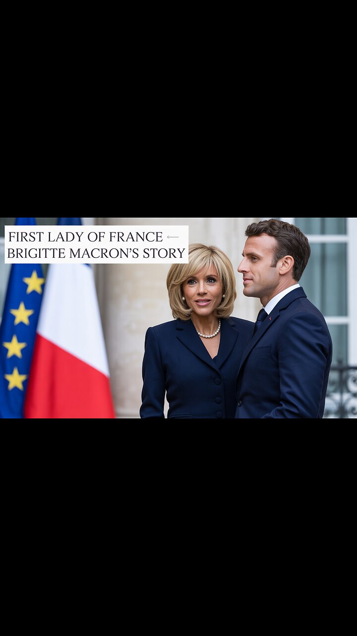 Brigitte Macron France’s First Lady & Her Remarkable Journey 🇫🇷