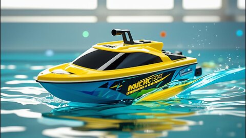 Micro RC Boat Unboxing Review — Bathtub Speed Test, Waterproofing Tips & Battery Life