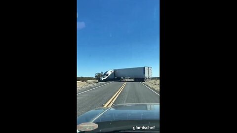 Non-english speaking Semi truck driver stuck trying to make U-turn where he shouldn't have - local helped
