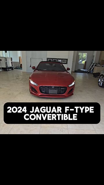 2024 Jaguar F-Type Convertible.