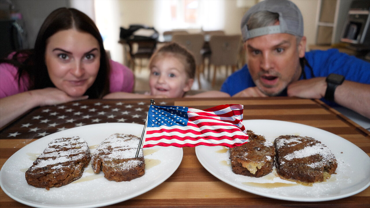 BRITS MAKE AMERICAN FRENCH TOAST – WITH BANANA BREAD?