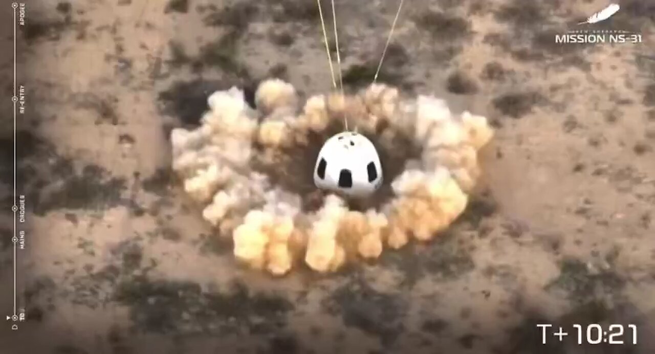 The all-female crew on the Blue Origin has safely returned back to Earth.