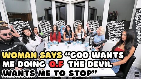 Elderly Woman Say God Wants Me to Do O.F Fight Breaks Out and Andrew Wilson Calls Elderly Woman Yoda