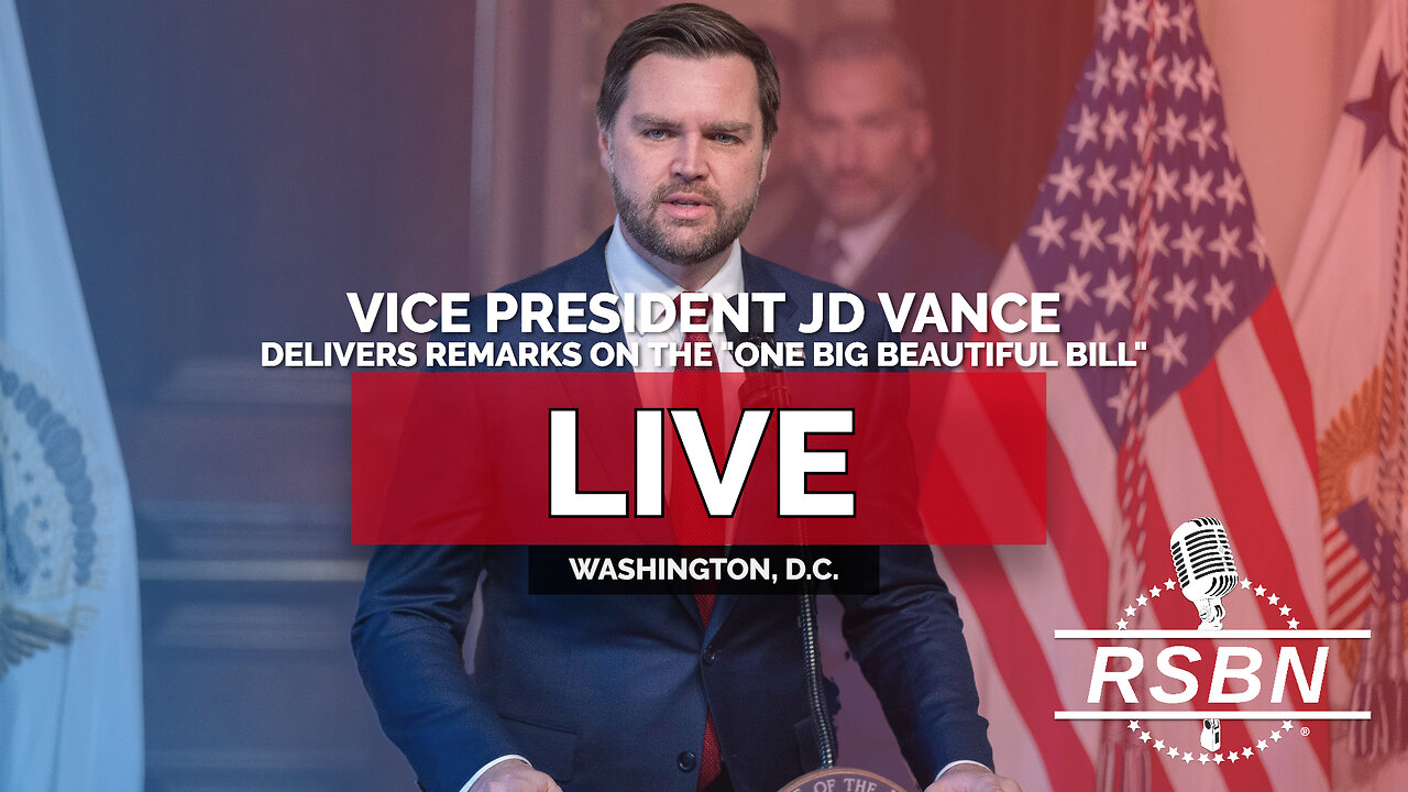 LIVE REPLAY: Vice President JD Vance Delivers Remarks on the "One Big Beautiful Bill" - 7/16/25
